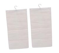 Gatuida 2 pezzi Borsa Appendere per Armadio con Faccia Organizer Portaoggetti per Borsa Stoccaggio e Cameretta Colore Beige