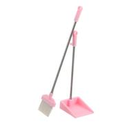 Gatuida 2 Pezzi Broom e Dustpan per Casa delle Accessori Realistici per Decorazioni Miniature e Fatati