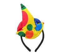 Gatuida 2 pezzi Cappello Giullare Decorativo con Cerchietto per Feste Accessori per Costumi Halloween e Headdress Unico per Performance Teatrali