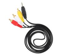 Gatuida 2 pezzi Cavo Audio Aux da Maschio Maschi Compatibile Smartphone Laptop Cavo PVC Flessibile Anti-corrosione per Amplificatori Soundbar Casse Tv Home Cinema