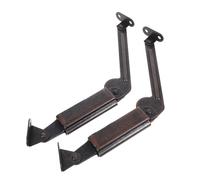 Gatuida 2 pezzi Cerniere Supporto Curvate per Mobili Cerniere Sicurezza per Porte Armadio e Cassapanca Supporto Sollevamento Coperchio Facili da Installare Senza Attrezzi Design Robusto e