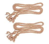 Gatuida 2 pezzi Cintura in Juta Intrecciata da Donna Corda Decorativa per Vita Stile Medievale Adatta Vestiti e Pantaloni