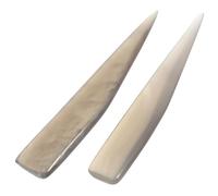 Gatuida 2 Pezzi Coltello D'onice Attrezzo Gioielliere Gioielli a Mano Brunitura per Polacco Agata Prodotto Strumento di Lucidatura a Mano Lucidatore di Pietre Brunitore di Gioielli Pietra
