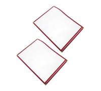 Gatuida 2 pezzi Copertina Trasparente per Menu PVC Porta Listino Prezzi e Ricettario Resistente Acqua e Olio Riutilizzabile per Ristoranti Bar