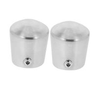 Gatuida 2 pezzi Coperture Rotonde per Corrimano Acciaio Inossidabile Accessori per Scale con Design Moderno e Facile Installazione Adatte Diverse Architetture e Tipi Corrimano Protezione