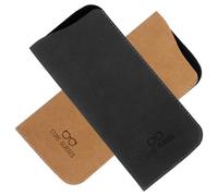 Gatuida 2 Pezzi Custodia Sottile Morbida per Occhiali in PU | Stile Minimalista ed Elegante, per Occhiali da Vista e Lettura, Uso Quotidiano e Varie Occasioni