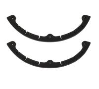 Gatuida 2 Pezzi di Protezione per la Coda dello Skateboard: Protezione in Gomma per i Bordi dello Skateboard - Protezioni per Longboard - Protezioni per binari per prevenire collisioni e Graffi