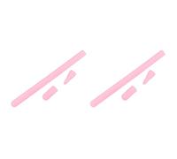 Gatuida 2 Pezzi di Stilo in Silicone con Impugnatura Rosa Touch Sleeve Pen Portamatite Compatibile per La Copertura dello Schermo