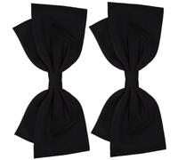 Gatuida 2 pezzi Fermaglio per Capelli Grande Decorazione Nero Clip Forcina per Ragazze e Donne Accessorio Capelli Classico e Stabile