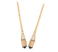 Gatuida 2 pezzi Fiaccole Bamboo da Luci da Giardino per Decorazioni Festa e Torce per e Accogliente