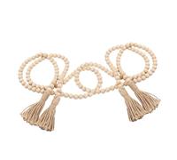 Gatuida 2 Pezzi Ghirlanda Perline con Nappe Eleganti Decorazione da Parete per Camera e Ufficio e Facile da Installare