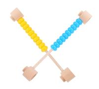 Gatuida 2 Pezzi Giocattolo Educativo Matematica Abaco Colorato per Mesi Strumento Didattico Montessori per Calcolo e Pensiero Logico Pratico e Portatile per Apprendimento Precoce