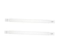 Gatuida 2 Pezzi Guida di profondità per Ceramica Guida di Spessore per Argilla Kit di Strumenti per Ceramica Forniture per Scultura Strumento per Argilla Polimerica Strumento per