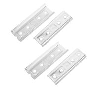 Gatuida 2 Pezzi Inserti per Mobili Connettore per Divano Componibile Connettori Componibili per Lettino Parti di Sostituzione Accessori per Divani Silver Ferro da Stiro