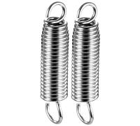 Gatuida 2 Pezzi Molla a Martello Molla Dei Pedali Della Batteria La Molla Della Grancassa Del Tamburo Sostituzione Molla Del Pedale Del Tamburo Molla Del Calcio Del Tamburo Silver