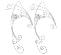 Gatuida 2 pezzi Orecchini Ear Cuff Donna Retro Clip Non Forate Design Elegante per Feste Compleanno e Giorno degli Innamorati