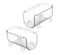 Gatuida 2 pezzi Organizer per Bottiglie d Impilabile Supporto Stabile con Base per Frigorifero e Portabottiglie Termico per Cucina e Armadio