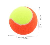 Gatuida 2 Pezzi Palline da Tennis Elastiche Morbide per Sicure per Pratica e Giochi all Aperto in Giardino Spiaggia e Parco