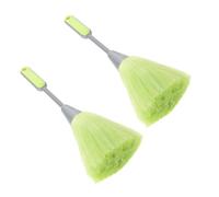 Gatuida 2 pezzi Pennelli Pulizia Tastiera Desktop con Fibre Premium e Manico in Metallo Spazzole Leggere e Resistenti per Rimuovere Polvere da Computer Tastiere e Dispositivi Elettronici