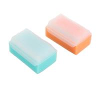 Gatuida 2 pezzi per Shampoo Ragazzo Ragazza Spugna Morbida da Bagno per Massaggio Sensoriale del Capelluto Addestramento Tattile e Portatile per Ragazzo Ragazza