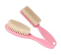 Gatuida 2 pezzi Pettine per Capelli e Massaggio Cute Setole Morbide per Pulizia Profonda Idratazione e Riduzione Forfora Leggera e Facile da Usare per Adulti