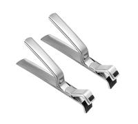 Gatuida 2 pezzi Pinze Antiscottatura in Acciaio Inossidabile per Sollevamento Piatti e Ciotole Clip Riutilizzabili per Cucina Domestica e Ristoranti Sicure e Resistenti
