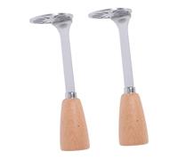 Gatuida 2 pezzi Schiacciapatate Acciaio con in Antiscivolo Mini e Avocado Manuale per in Cucina