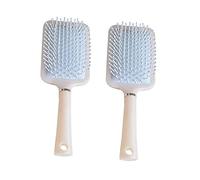 Gatuida 2 pezzi Spazzola Districante con Cuscino d Aria per Massaggio e Capelluto Pettine Multifunzione per Lunghi e Corti Design Portatile e