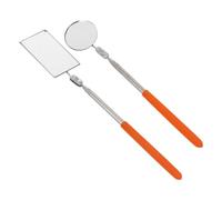 Gatuida 2 pezzi Specchio di Ispezione Telescopico Auto Specchietto Rotondo e Girevole Strumento Veicolare per Controllo Angoli Morti e Aree Difficili da Raggiungere