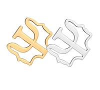 Gatuida 2 pezzi Spilla Vintage Psicologia Simbolo Psi in Lega Pz Spille Donna per Abbigliamento Sciarpe e Cappelli Accessorio Chic e Fisso per Vestiti