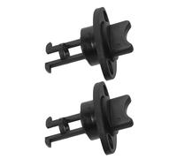 Gatuida 2 Pezzi Tappo di Scarico per Kayak Scupper Stopper in Nylon Nero, Chiusura, Facile Installazione, per Kayak, Canoa Gonfiabile e Barca, Pesca