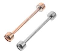 Gatuida 2 pezzi Tubo Vite per Cinturino Orologio in Acciaio e Rosa Ricambio Resistente e Facile da Installare Asta di Collegamento Media Accessori Riparazione Orologi