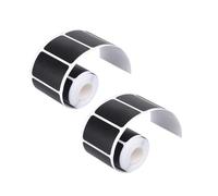 Gatuida 2 Rotoli Etichette Riutilizzabili Lavagna Nere in Pvc Adesive Impermeabili per Organizzazione e Memo per Bottiglie e Barattoli, Etichette per Cucina