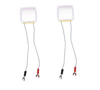 Gatuida 2 set Bobine Quadrate in Rame per Esperimenti di Strumento Didattico Elettromagnetismo per Studenti Materiali Plastici Resistenti Facile da Usare per Scuole Medie Colore Casuale