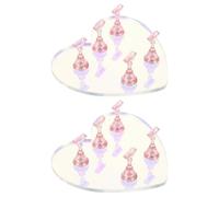 Gatuida 2 set di espositori magnetici per unghie: espositore per unghie in acrilico da applicare sulla superficie, supporto per manicure, salone di bellezza, pittura fai da te