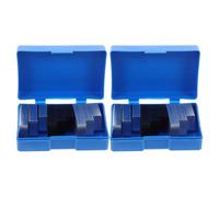 Gatuida 2 set di kit per indagine sulla densità: cubo in alluminio, ferro | Blocchi di confronto di densità per la misurazione di massa e volume per laboratori di fisica e scienze delle scuole
