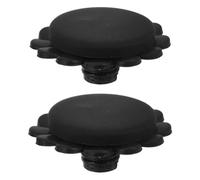Gatuida 2 set di tappi superiori per ombrelloni pratici, filettatura da 8 mm, ombrello pieghevole compatto, tappo superiore di ricambio con guarnizione impermeabile, facile da installare.