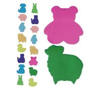 Gatuida 2 Set Foglietti Adesivi Animali Kawaii Note Autoadesive Colorate per Ufficio Scuola e Casa Design Divertenti e Funzionali Libri per Set Adesione Forte e Portatili