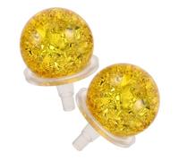 Gatuida 2 Set Ornamenti di fontane d'Acqua Palline di Sfera di Sfere Decorative Palle da Giardino Piccole Sfere di Cristallo Decorative Decorazione delle Palle Bicchiere d'oro