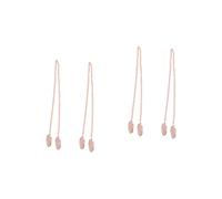 Gatuida 2 Set Portatovagliolo Grucce Attaccapanni Clip Per Tovagliolo Gruccie Porta Bavaglino In Piedi Fermagli Per Tovaglioli Portautensili Per Feste Lega Di Zinco Rose Gold 2 Pezzi * 2