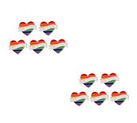 Gatuida 2 Set Spilla Creativa Con Colorato Design Per Abbigliamento Accessorio Per E Celebrazioni Lgbtq 5 Pezzi * 2