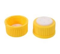Gatuida 2 tappi di sicurezza GL45 a 4 porte per riempimento solvente, foro | Tappo a tenuta stagna per flaconi di solventi, tappo di riempimento multiporta resistente agli agenti chimici per flaconi di