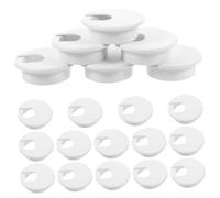 Gatuida 20 pezzi Copriforo Rotondo per Scrivania Organizzatore per Passacavi con Capacità per su Diversi Tipi