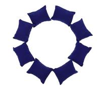 Gatuida 20 Pezzi Cuscini Decorativi per Orologi e Braccialetti in PU Pelle Blu Scuro Supporto Stabile per Esposizione e Protezione da Graffi per Scatole Porta Orologi e Vassoi Gioielli