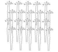 Gatuida 20 Pezzi Forcine Sposa U Shape con e Design Breath Accessori Leggeri per Matrimonio Fermagli Eleganti per Damigelle e Donne