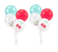 Gatuida 20 pezzi Palloncini Festa Frutta in Lattice per Decorazioni Tropicali Compleanni Resistenti e Versatili per Soffitti Muri e Foto Selfie