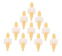 Gatuida 20 pezzi Pennini di Ricambio per da Pittura Punte Piccole in Acrilico con Nucleo in Spugna Facili da Installare per Dettagli e Texture Precise