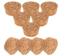 Gatuida 20 pezzi Tappi in Sughero di Legno per Bottiglie di Vino e Bevande da Tappi in Sughero Elastico per Sigillatura Stagna per Progetti di Vinificazione e Artigianato