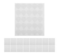 Gatuida 200 pezzi di puntini biadesivi: adesivi trasparenti resistenti, rimovibili e riutilizzabili, per decorazioni da parete, ufficio e feste.