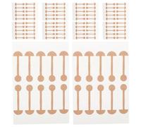 Gatuida 200 strisce autoadesive per modellare il naso, a forma di manubrio, dispositivo correttore del naso per miglioramento estetico